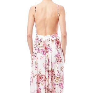 Open back dress